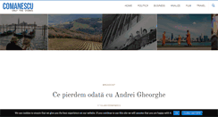 Desktop Screenshot of comanescu.ro